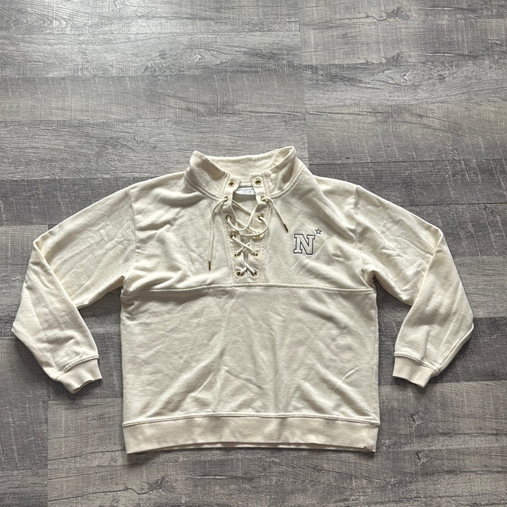 Boxercraft USNA Midshipmen Lace Up Pullover